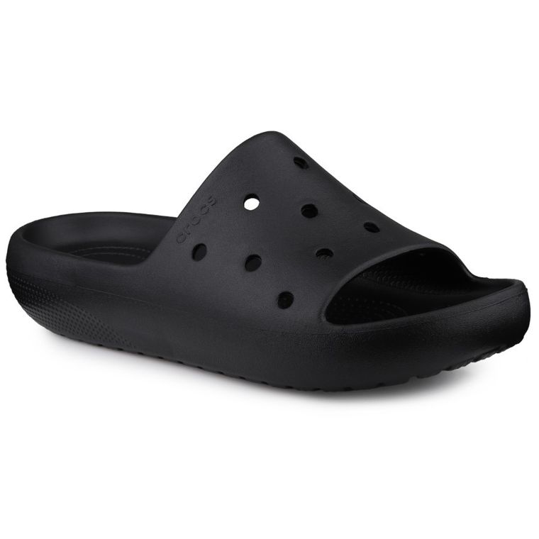 Klapki męskie, czarne, Crocs Classic Slide V2