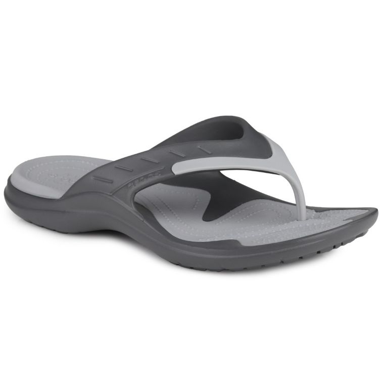 Klapki męskie, japonki, czarne, Crocs Modi Sport Flip
