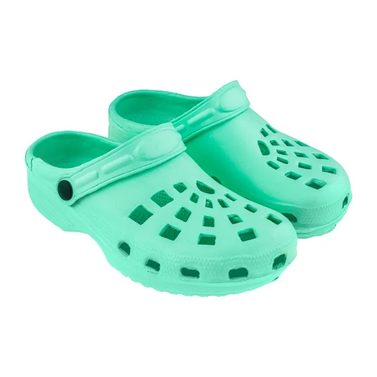 Klapki, unisex, miętowe, BBS Shoes