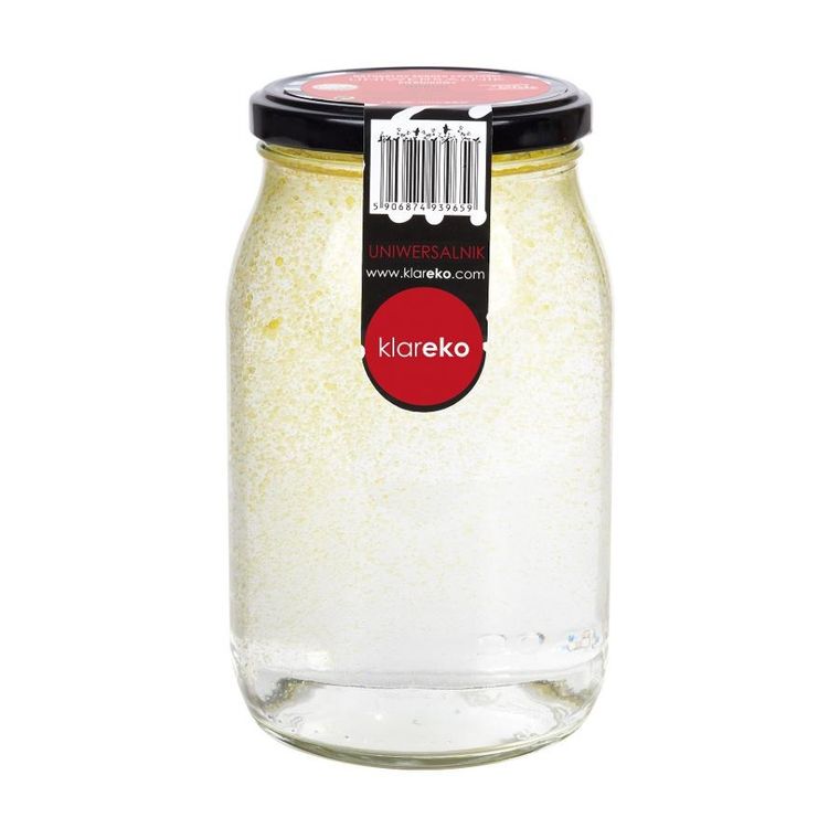 Klareko, uniwersalnik, płyn czyszczący, piernikowy, słoik, 900 ml