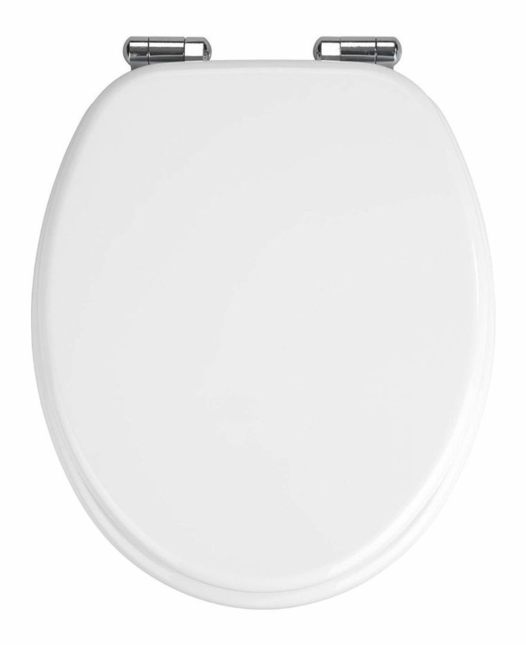 Klasyczna biała deska sedesowa z mdf z cichym domykaniem