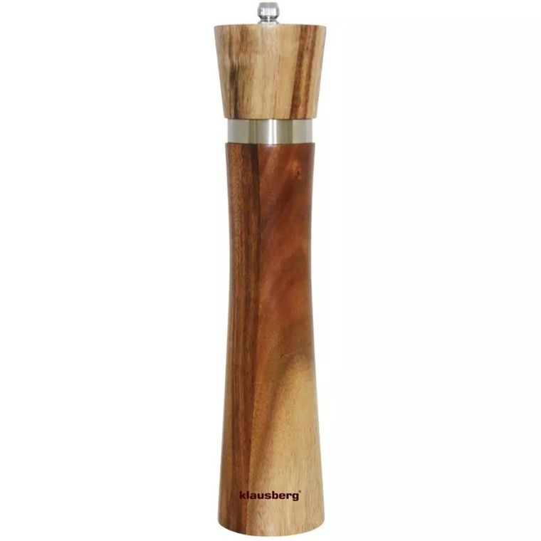 Klausberg, akacjowy młynek do pieprzu soli, 25 cm, KB-7592
