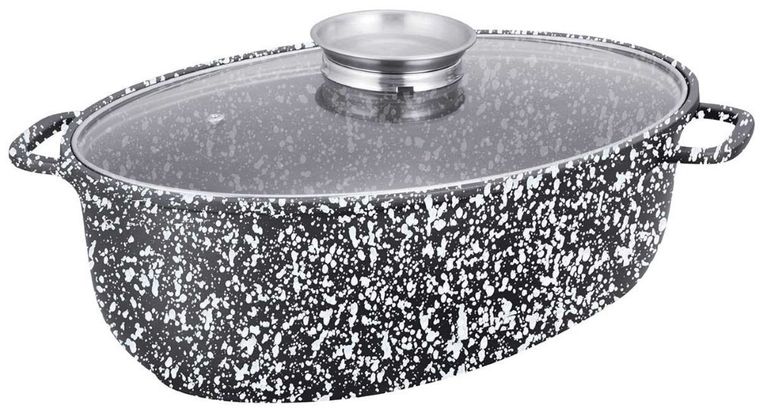 Klausberg, brytfanna ceramiczna z pokrywą, 38 cm, KB-7366
