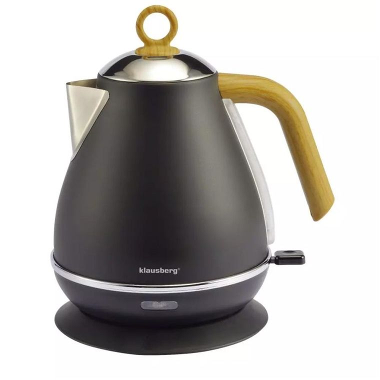 Klausberg, czajnik elektryczny, czarny, 1,7l