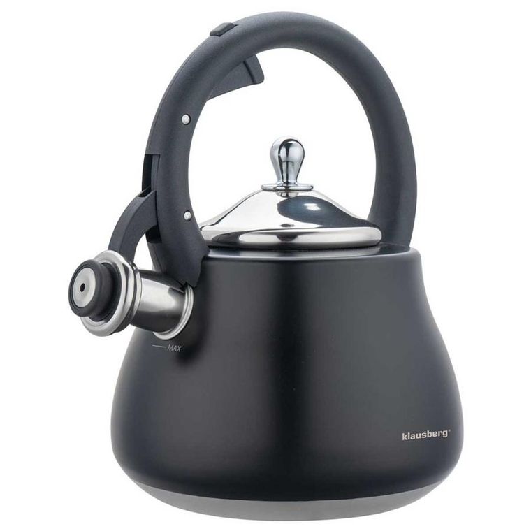 Klausberg, czajnik stalowy z gwizdkiem, 2,8l, KB-7918