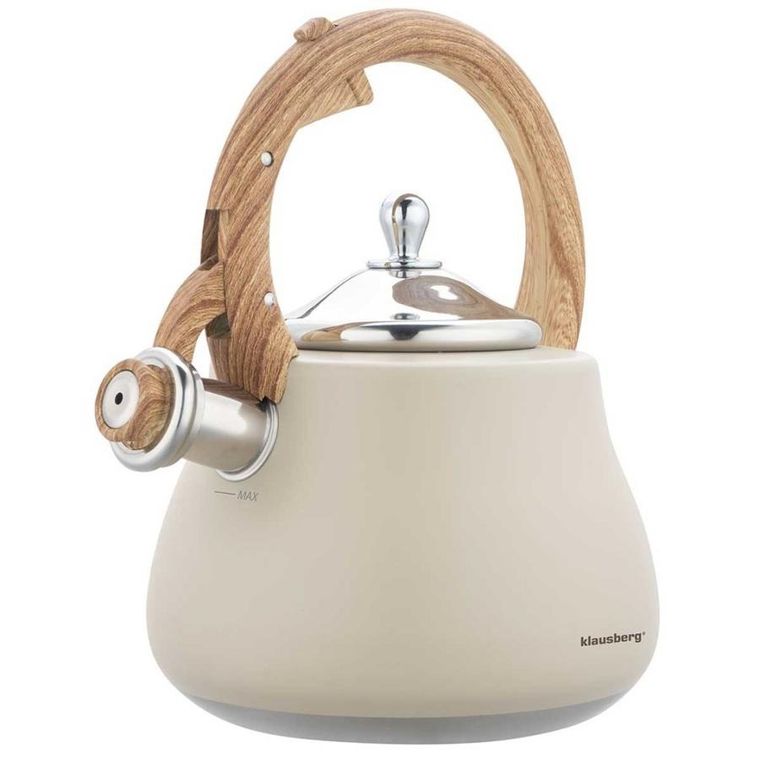Klausberg, czajnik stalowy z gwizdkiem, 2,8l, KB-7919