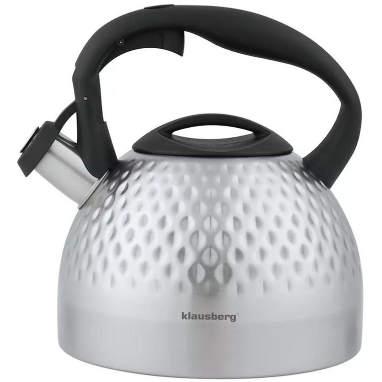 Klausberg, czajnik stalowy z gwizdkiem, 3l