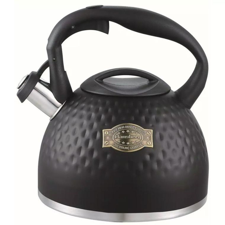 Klausberg, czajnik stalowy z gwizdkiem, 3l