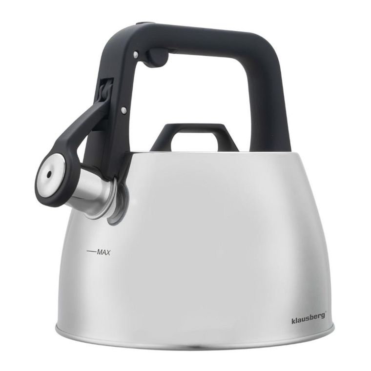 Klausberg, czajnik z gwizdkiem, stalowy, 2,5l, KB-7914