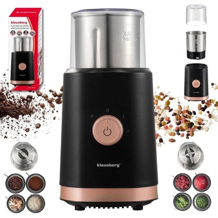 Klausberg, elektryczny młynek do kawy przypraw owoców, kb-7992