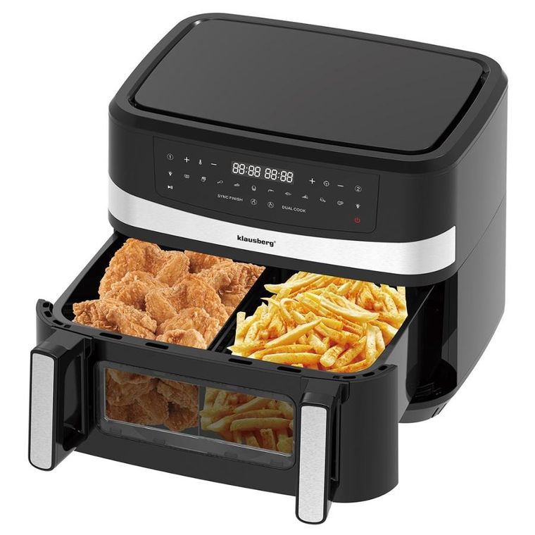 Klausberg, frytkownica beztłuszczowa, air fryer, 9l