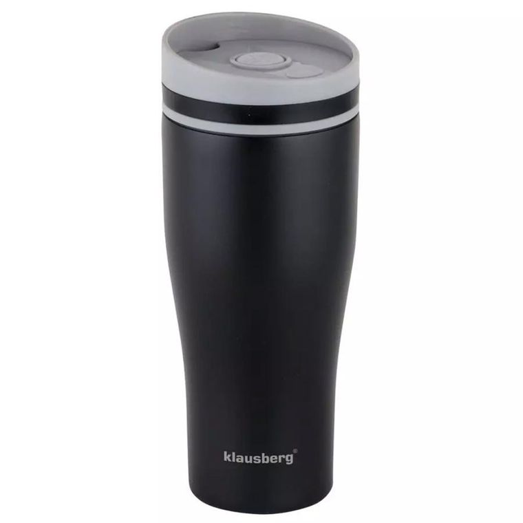 Klausberg, kubek termiczny, click clack, 380 ml, KB-7617