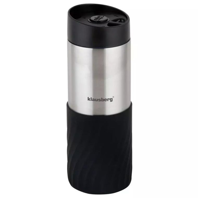 Klausberg, kubek termiczny, click clack, 400 ml, KB-7633