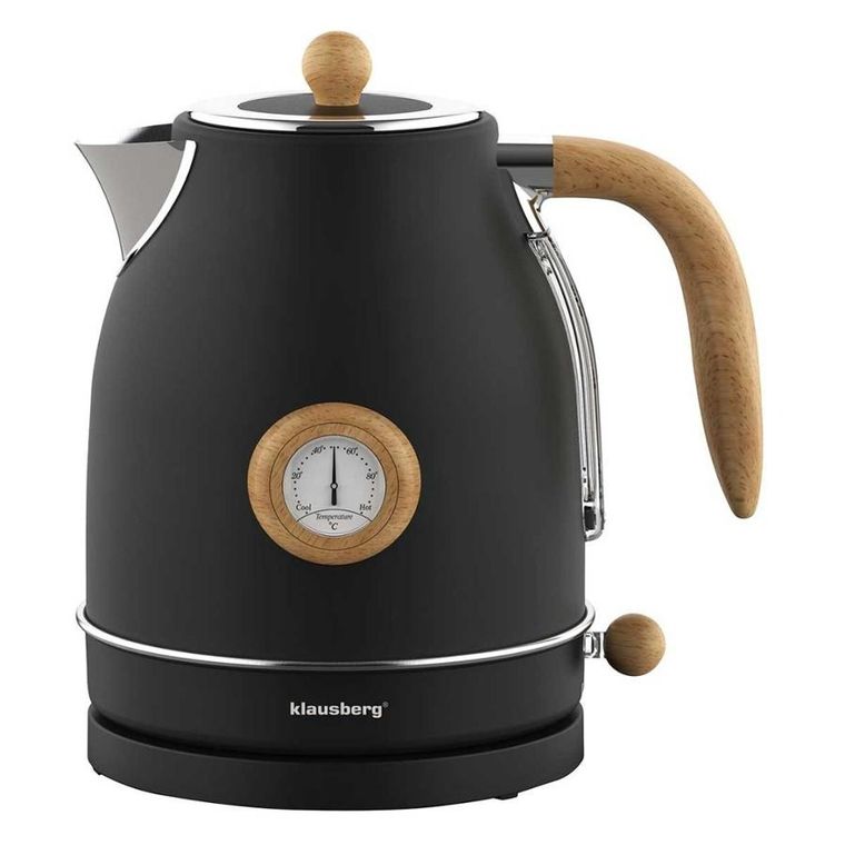 Klausberg, Retro, czajnik elektryczny z termometrem, 1,7l