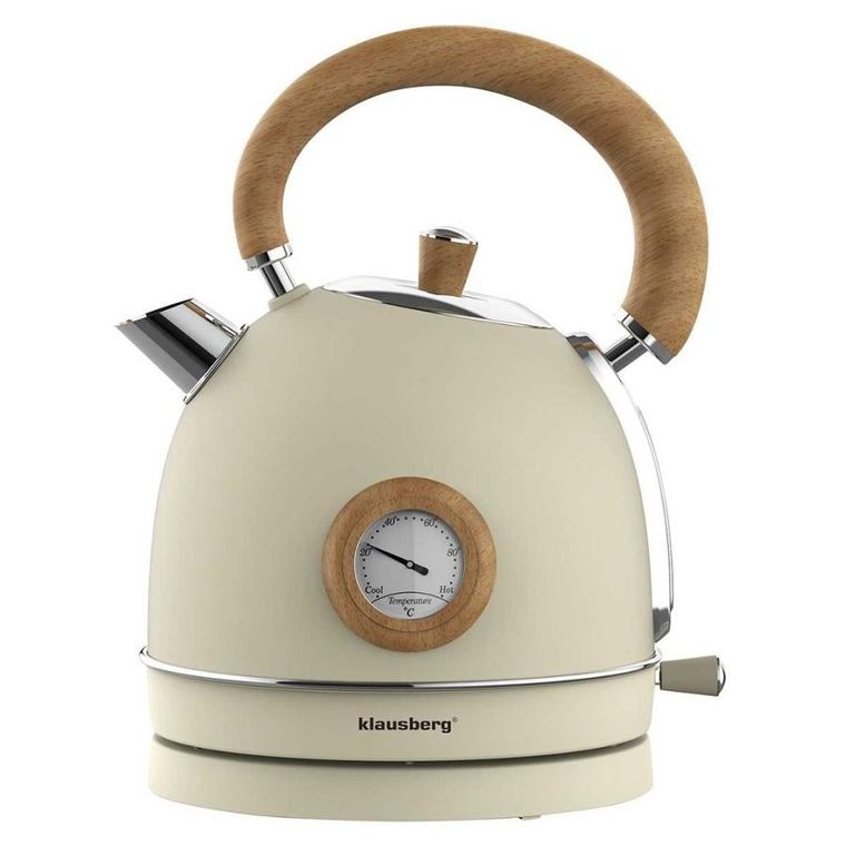 Klausberg, Retro, czajnik elektryczny z termometrem, 1,8l