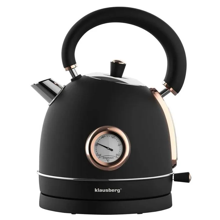 Klausberg, Retro, czajnik elektryczny z termometrem, 1,8l