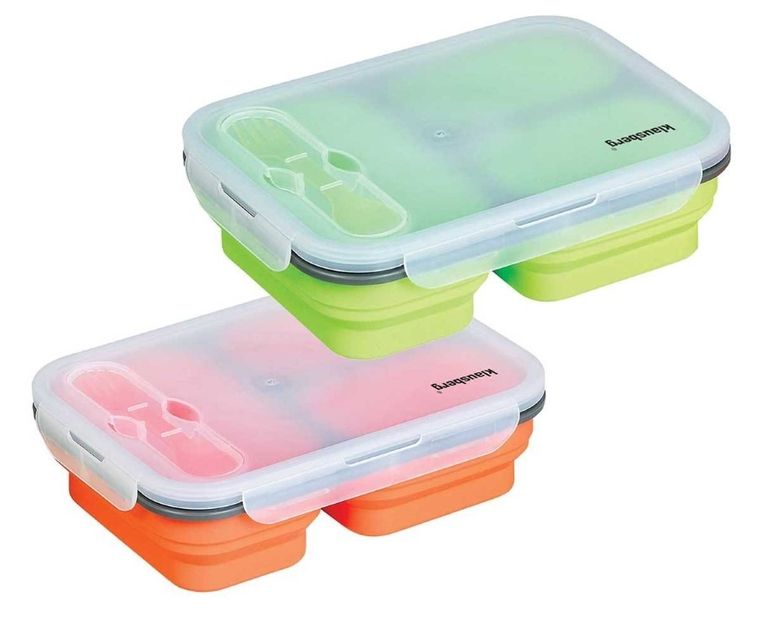 Klausberg, silikonowy składany lunch box, KB-7024