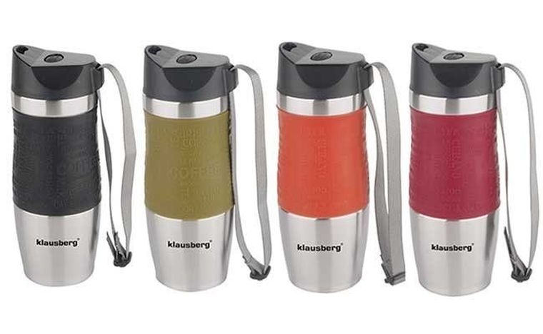 Klausberg, termiczny kubek, termos, Quick Stop, KB-7101