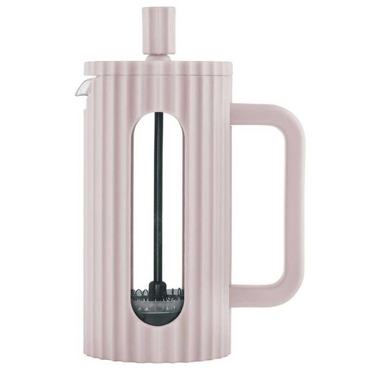 Klausberg, zaparzacz tłokowy do kawy/herbaty, różowy, 350 ml