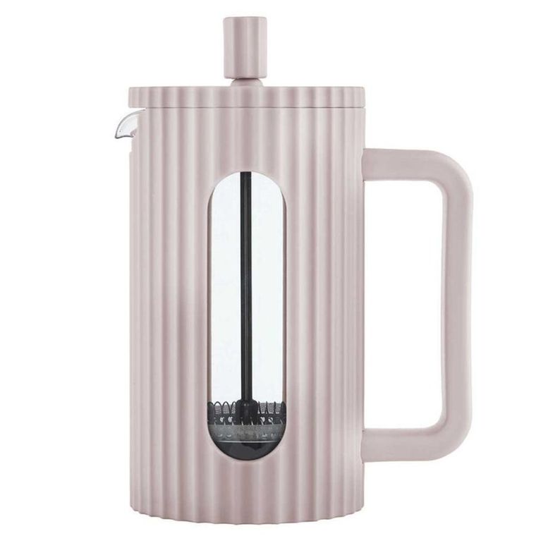 Klausberg, zaparzacz tłokowy do kawy/herbaty, różowy, 600 ml