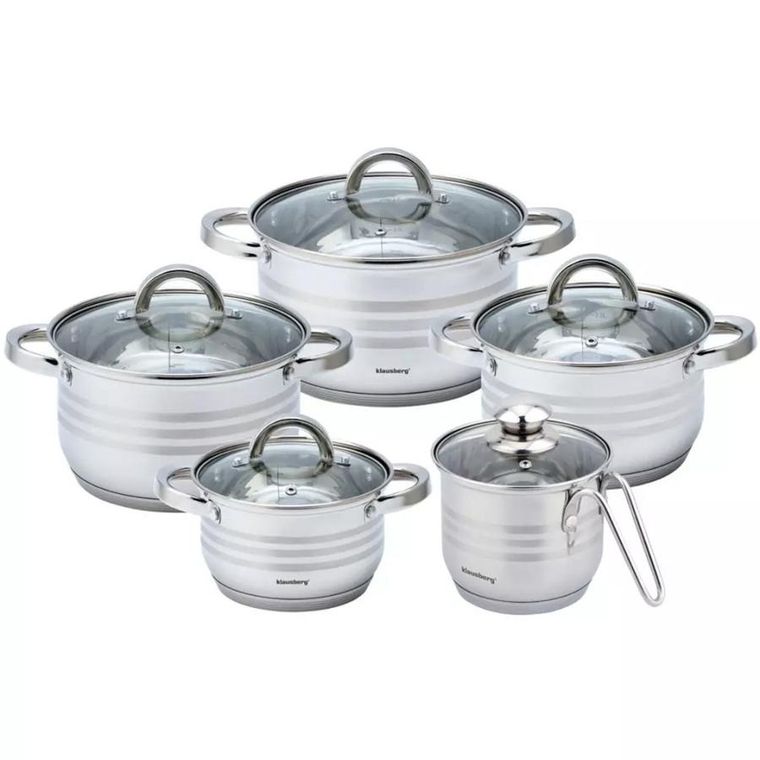 Klausberg, zestaw garnków, 10 elementów, KB-7696