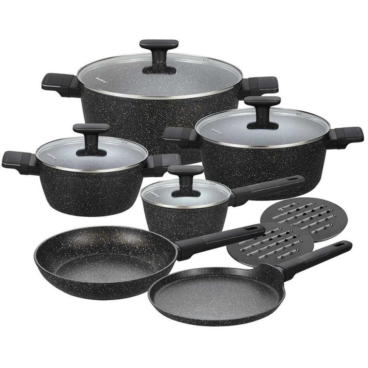 Klausberg, zestaw garnków marmurkowych, 12 elementów