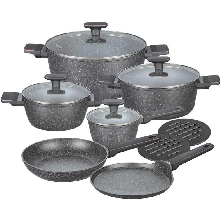 Klausberg, zestaw garnków marmurkowych, 12 elementów