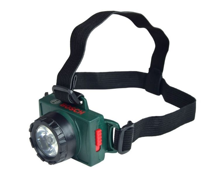 Klein, Bosch mini, latarka czołowa LED