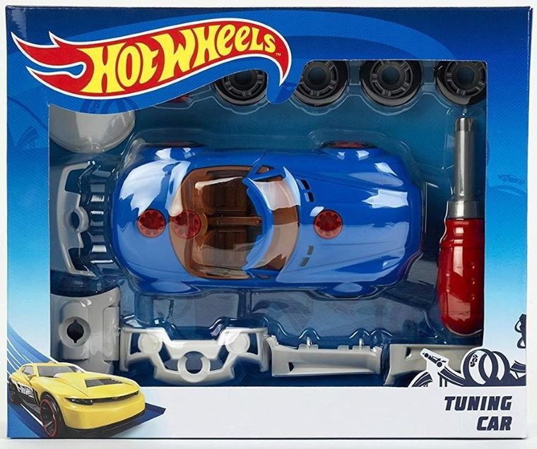 Klein, Hot Wheels, zestaw do tuningu, auto do skręcania, 2w1