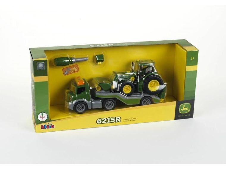 Klein, John Deere, traktor do skręcania na lawecie