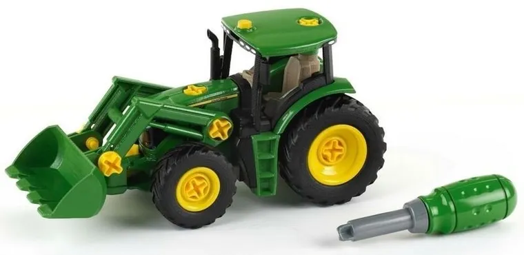Klein, John Deere, zestaw konstrukcyjny, traktor do skręcania