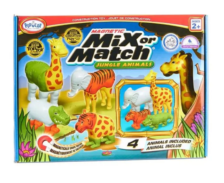 Klein, malblo magnetic, zwierzęta dżungli