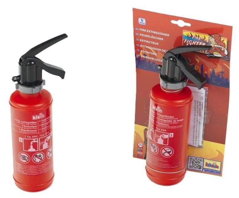 Klein, ręczna gaśnica strażacka z funkcją lania wody