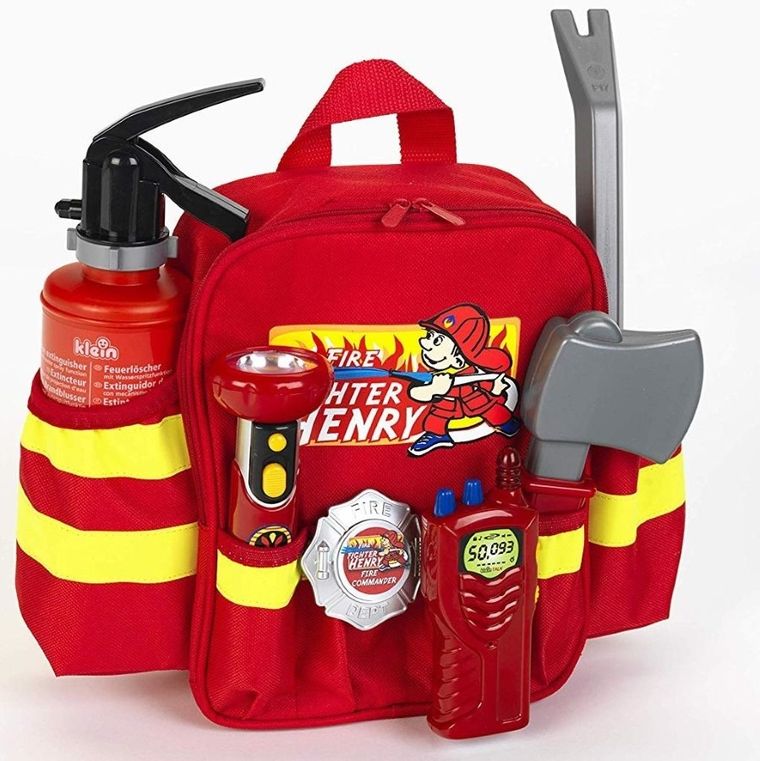 Klein, Strażak Henry, plecaczek z wyposażeniem