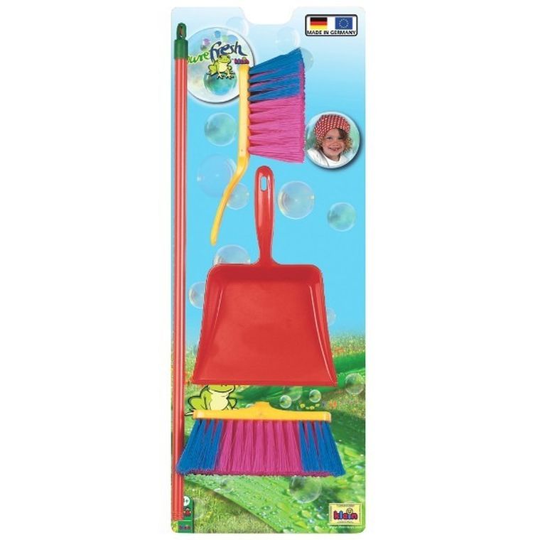 Klein, zestaw, miotła, zmiotka i szufelka
