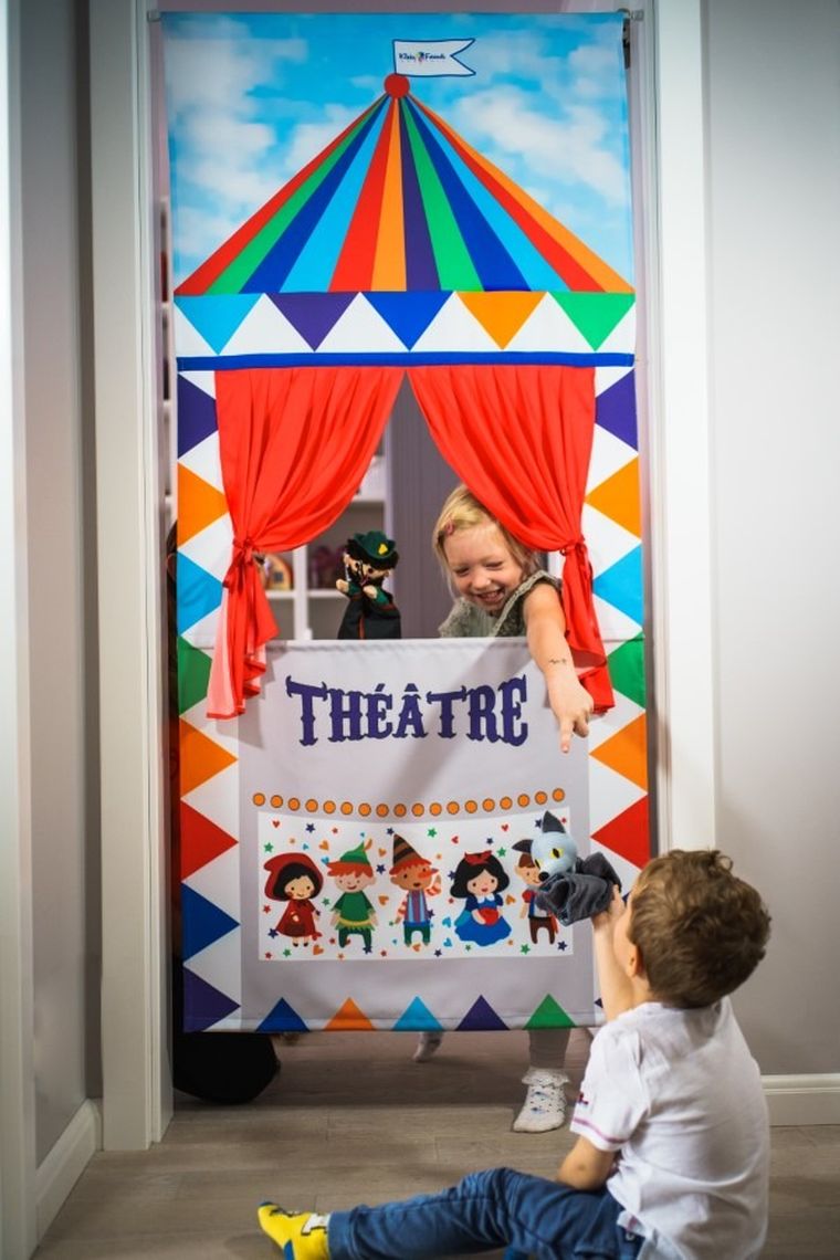 Kleks&Friends, Teatrzyk kukiełkowy, zawieszany