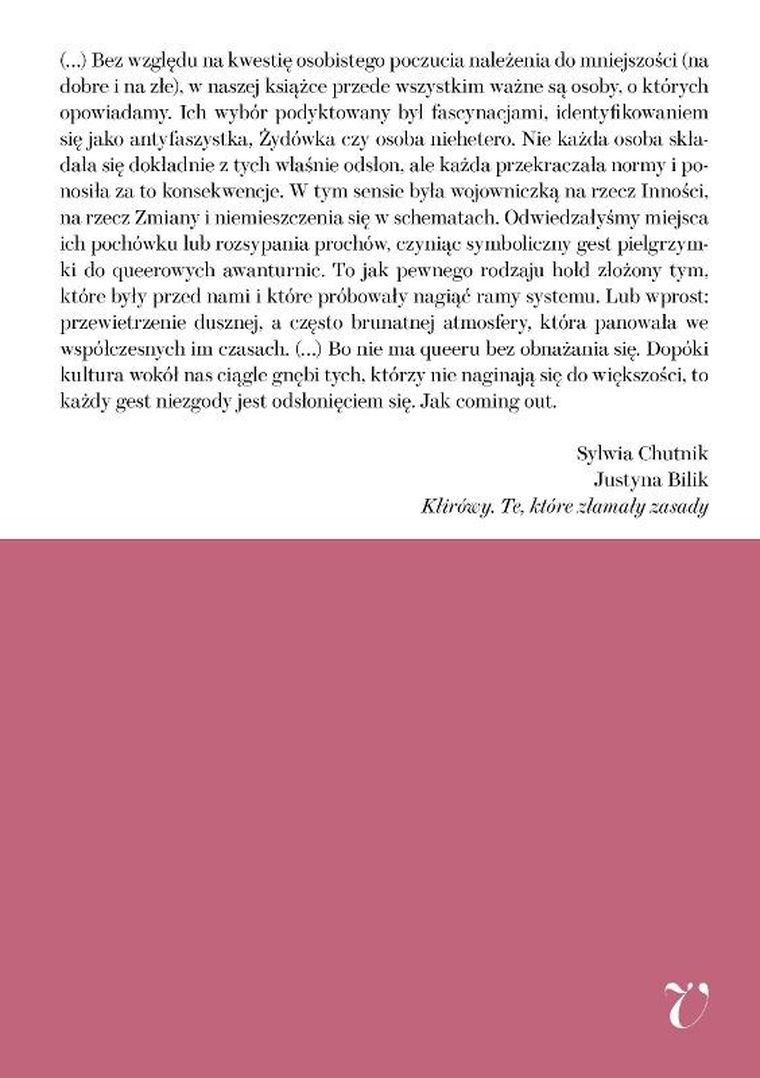 Kłirówy. Te, które złamały zasady