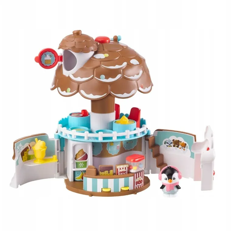 Klorofil, Domek Szyszka z Lodziarnią, zestaw z figurką