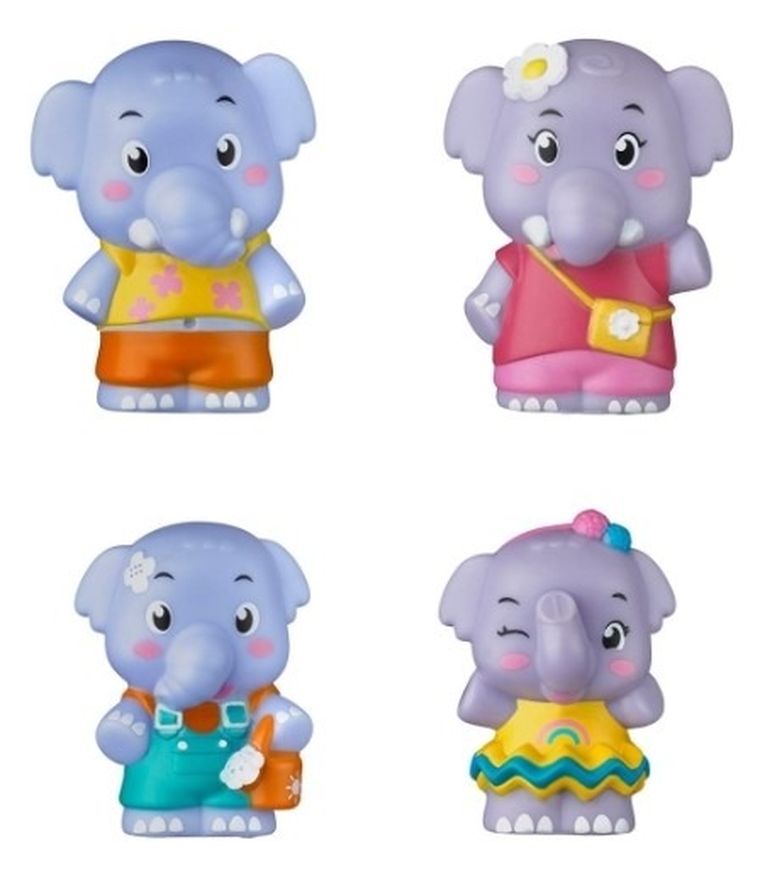 Klorofil, Rodzina słoni, zestaw figurek