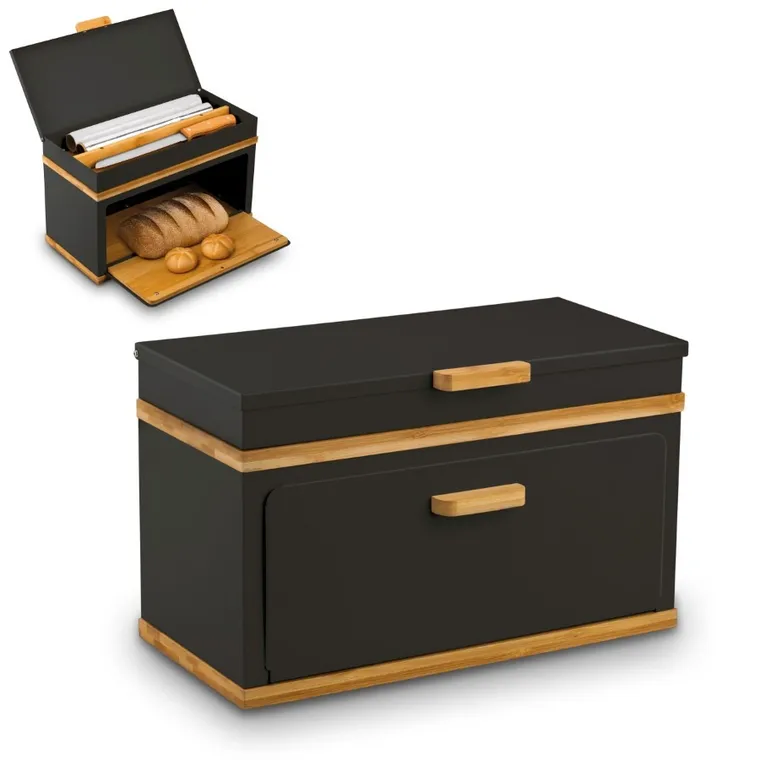 Könighoffer, Artesano, chlebak, czarny, 28-18-23 cm