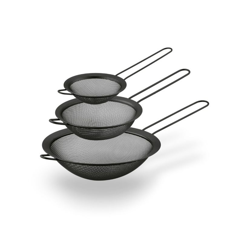 Könighoffer, Dark, komplet sitek, 10 cm, 13 cm, 18 cm, 3 szt.