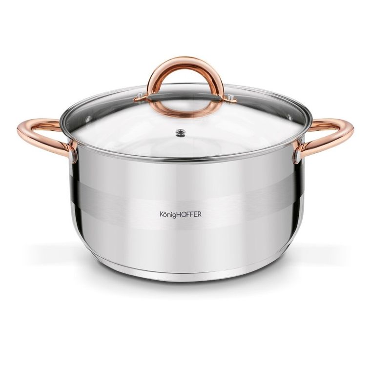 Könighoffer, Faro, garnek, indukcja, Copper, 24-13,5 cm, 5,9l