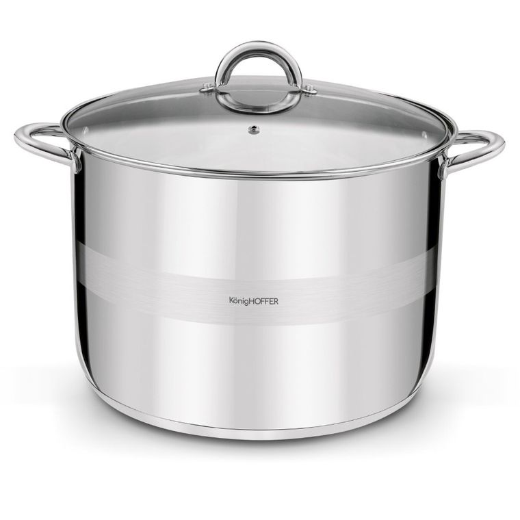 Könighoffer, Faro, garnek wysoki, indukcja, 34-24 cm, 21l