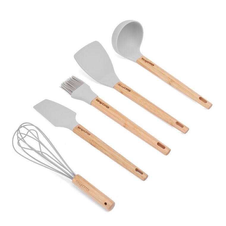 Könighoffer, Gler, silikonowy zestawprzyborów kuchennych, 5 elementów