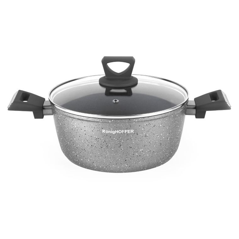 Könighoffer, Grigio, garnek, 24-10,5 cm