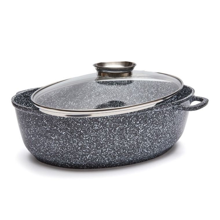 KönigHoffer, Kingstone, brytfanna ceramiczna owalna, 8l