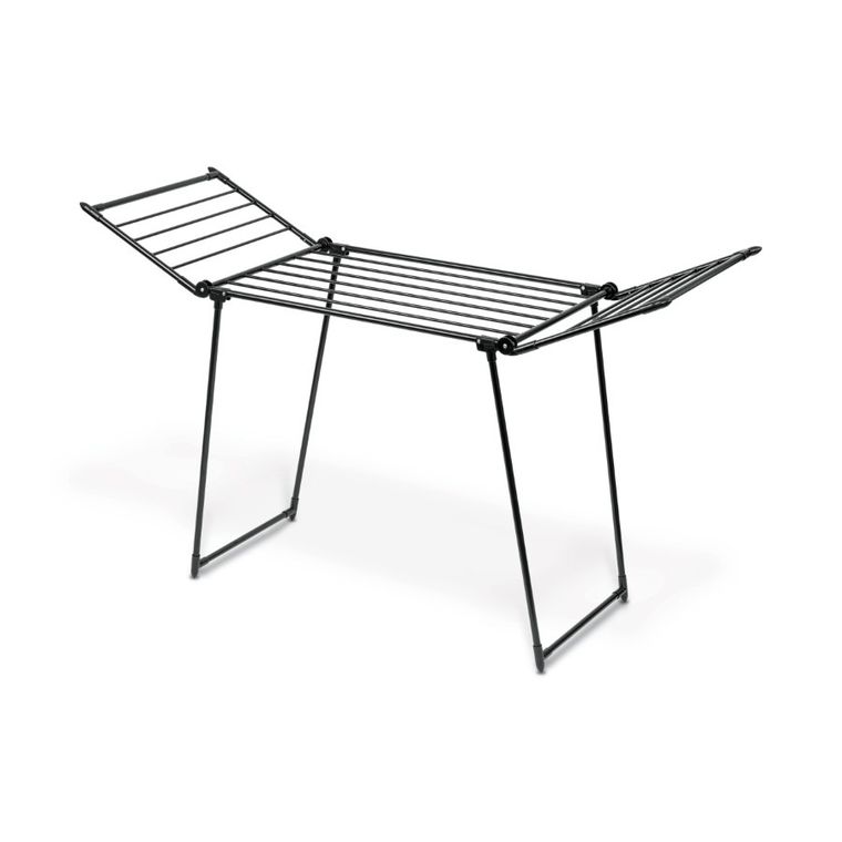 Könighoffer, Megan, suszarka balkonowa, czarna, 177-60-108 cm