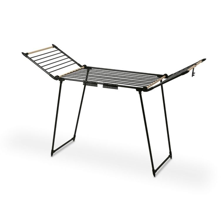 Könighoffer, Spring Black Wooden, suszarka balkonowa, 174-61-108 cm