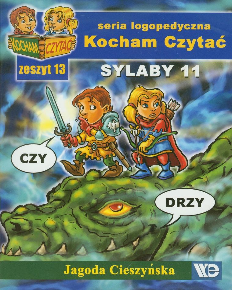 Kocham czytać. Zeszyt 13. Sylaby 11