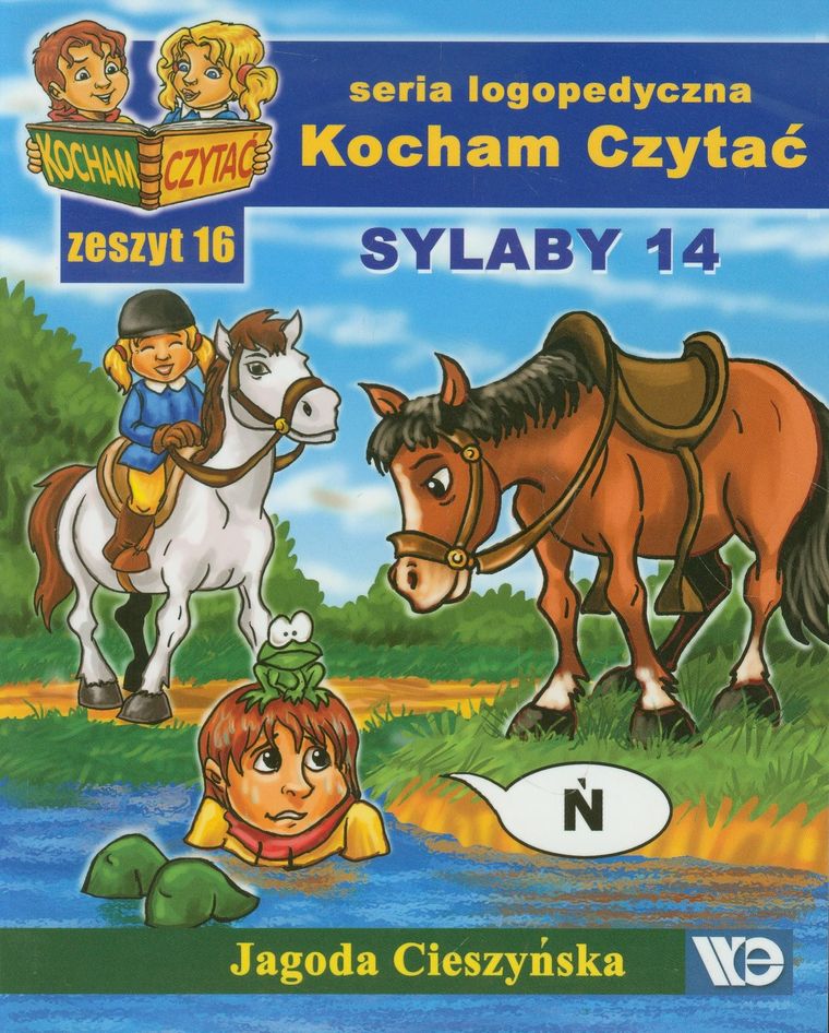 Kocham czytać. Zeszyt 16. Sylaby 14